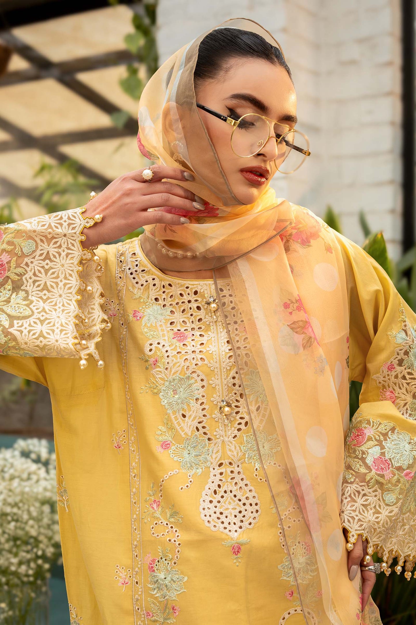 LAWN MB-705B | PREMIUM EMBROIDERED SUMMER DRESS IN 2025 D-1087